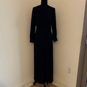jersey knit maxi dress plus size Shelbee Popover Jersey Knit Maxi Dress Curve main image 1